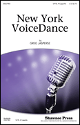New York Voice Dance SATB choral sheet music cover